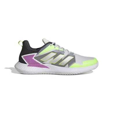 adidas Buty tenisowe Defiant Speed Allcourt białe/szare/lime męskie